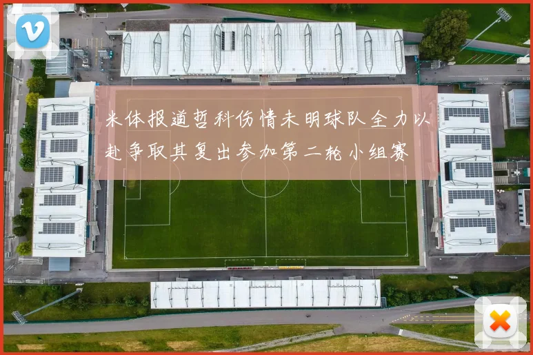 米体报道哲科伤情未明球队全力以赴争取其复出参加第二轮小组赛